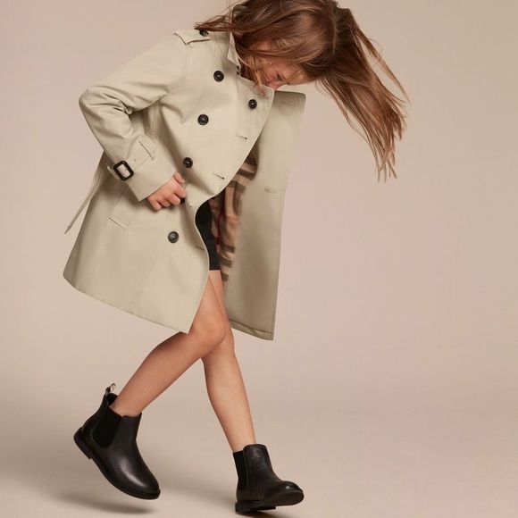 Kids BURBERRY Trench coat - Picture 6 of 11